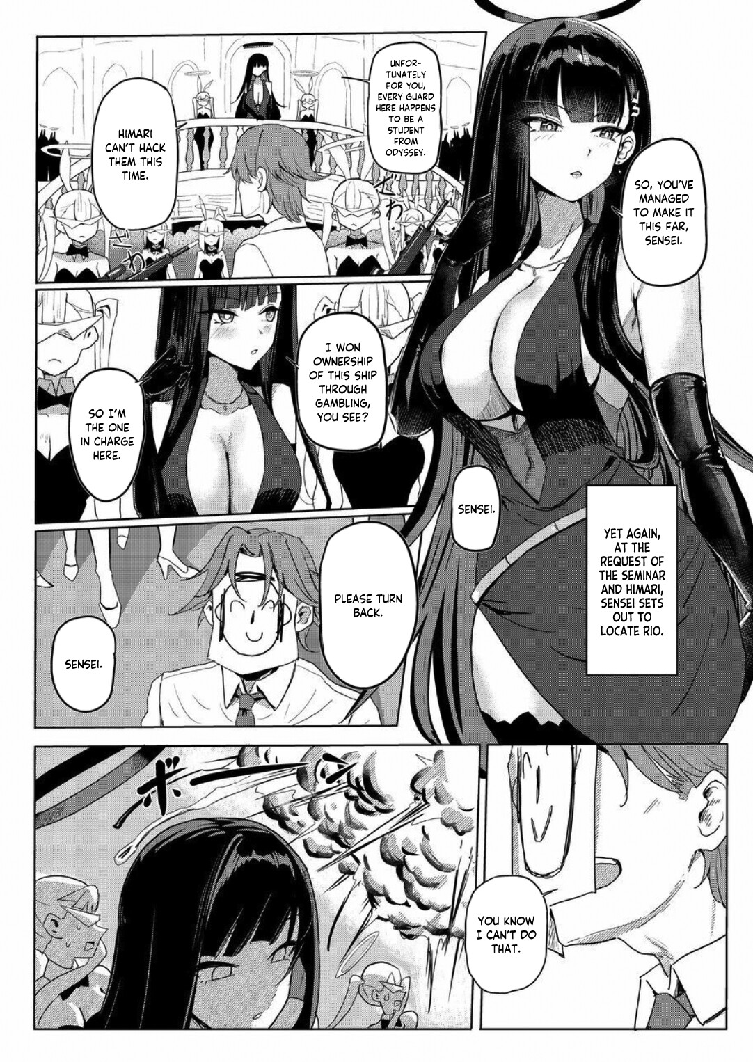 Hentai Manga Comic-SAORIO Cruise-Read-2